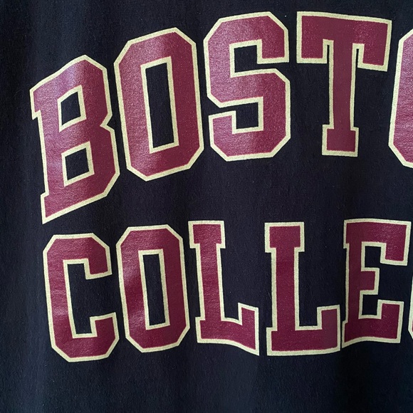 CHAMPION • Boston College Crew Neck Tee Shirt size Medium - Picture 5 of 7